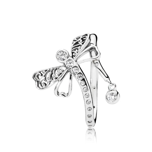 Anello Pandora Libellula Sognante 197093CZ