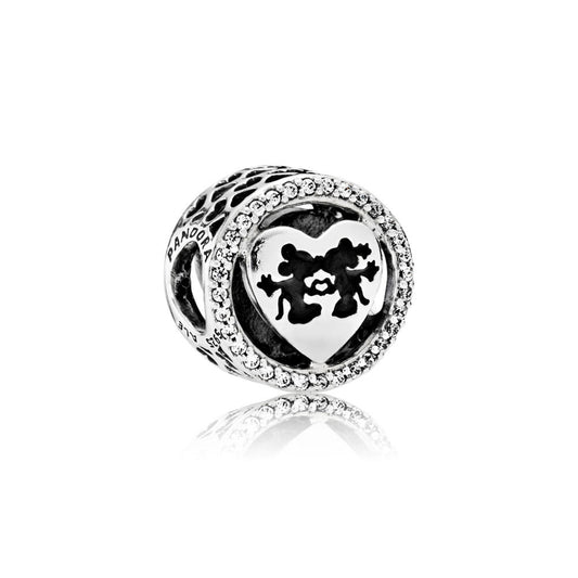 Disney Charm Pandora Minnie and Mickey in Love 791957CZ