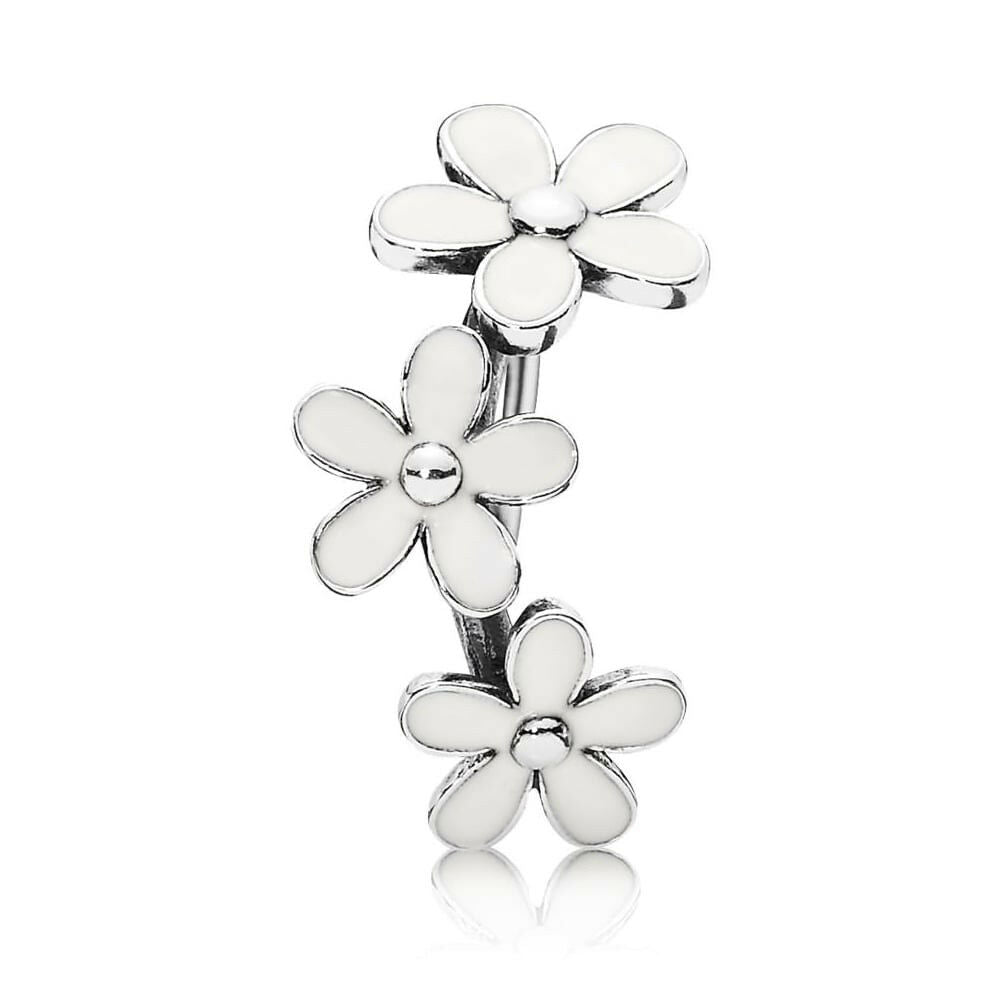 Pandora White Daisies Ring 190900EN12