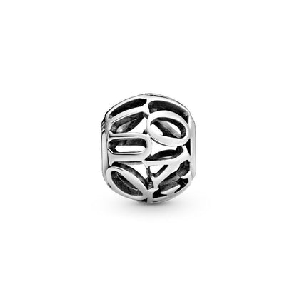 Pandora Openwork I Love You Charm 798678C00