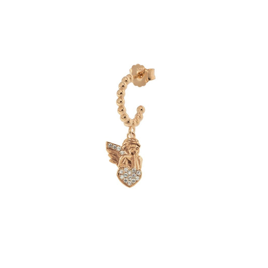 Mono Orecchino Rue Des Mille Cerchietto Con Zirconi - Angioletto ORZ-007-ANG-AU
