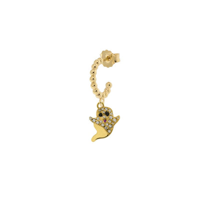 Mono Orecchino Rue Des Mille Cerchietto Con Zirconi - Fantasmino ORZ-007 fant