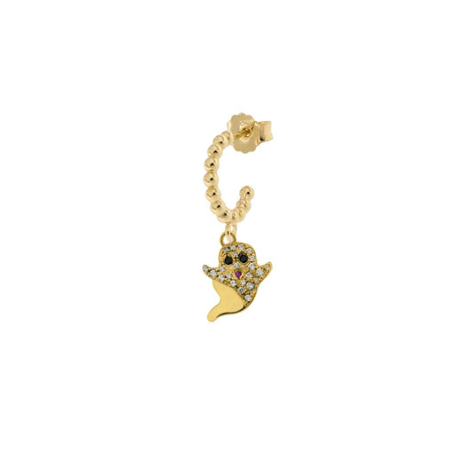 Mono Orecchino Rue Des Mille Cerchietto Con Zirconi - Fantasmino ORZ-007 fant