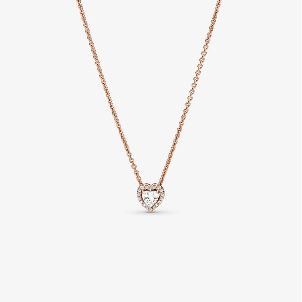 Collana Pandora Con Cuore In Rilievo Scintillante 388425C01-45