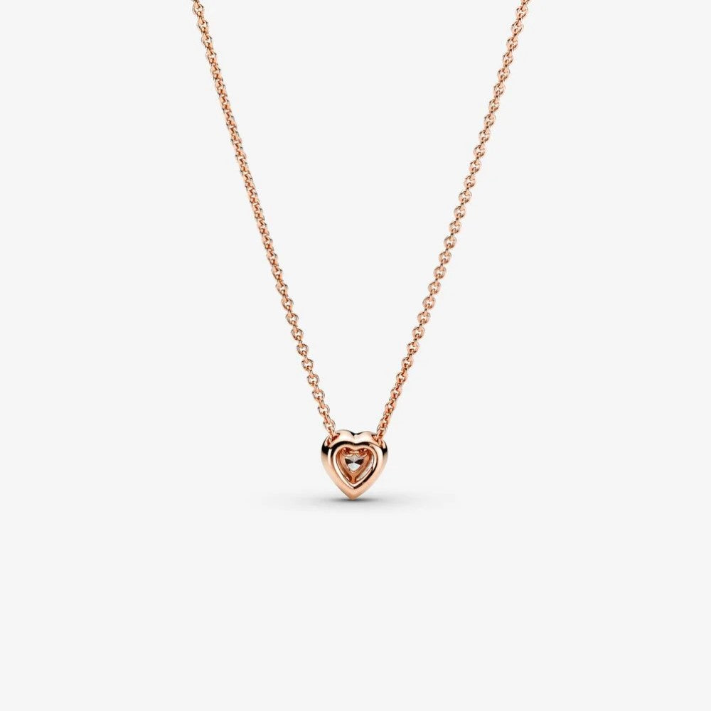 Collana Pandora Con Cuore In Rilievo Scintillante 388425C01-45