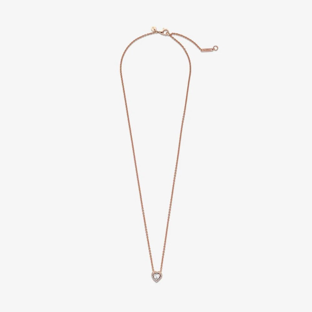 Collana Pandora Con Cuore In Rilievo Scintillante 388425C01-45