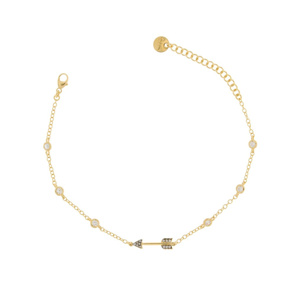 Rue Des Mille Bracelet Arrow Zircons BRZ-007 FRE