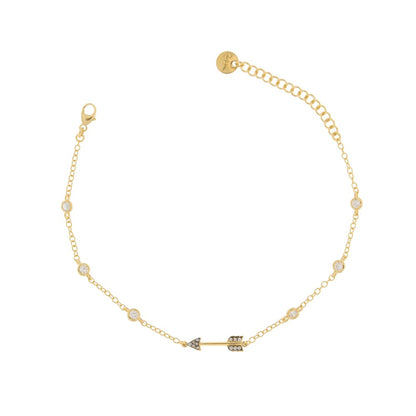Rue Des Mille Bracelet Arrow Zircons BRZ-007 FRE