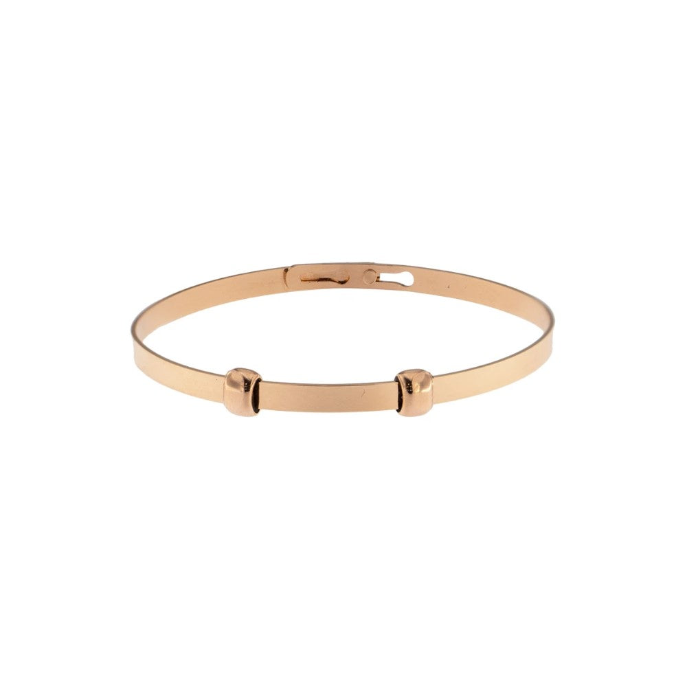 Carousel Bracciale Rue Des Mille Argento 925% Rigido Circle Diametro 5/5.5 XR-BR-CIR-5CM