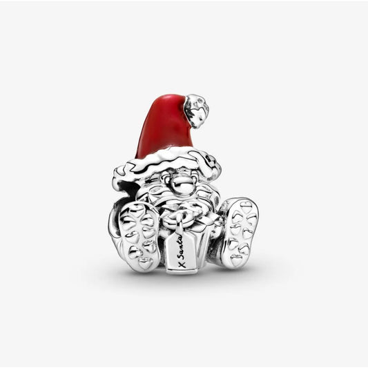 Charm Pandora Babbo Natale Seduto con Regalo 799213C01