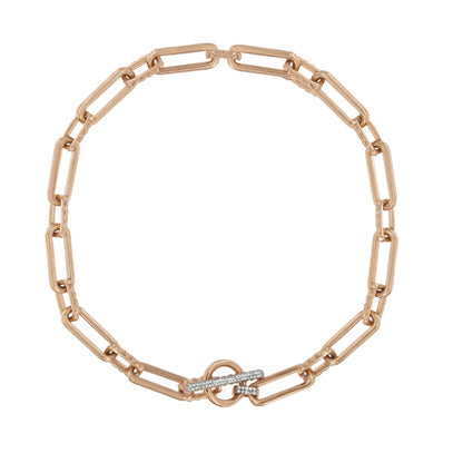 Girocollo Rue Des Mille Catena Link T-bar GRZ-008 TB