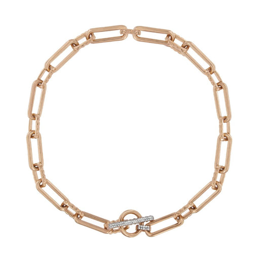 Girocollo Rue Des Mille Catena Link T-bar GRZ-008 TB