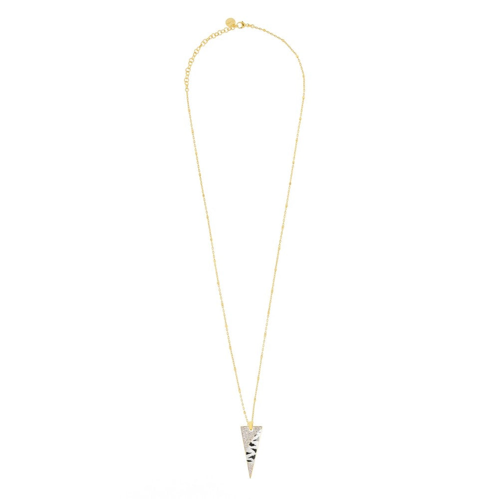 Girocollo Rue Des Mille con Lancia - Smalto Zebrato GRJ-02 Z