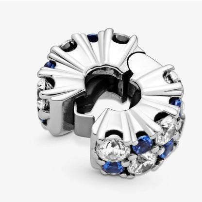 Clip Pandora Scintillante Blu 799171C01