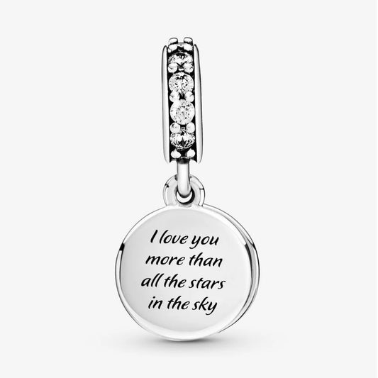 Charm Pendente Pandora Stelle e Luna Crescente con Cielo Notturno 799216C01