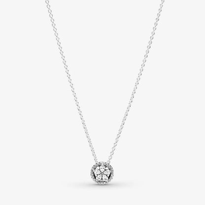 Pandora Sparkling Snowflake Necklace 399230C01-45