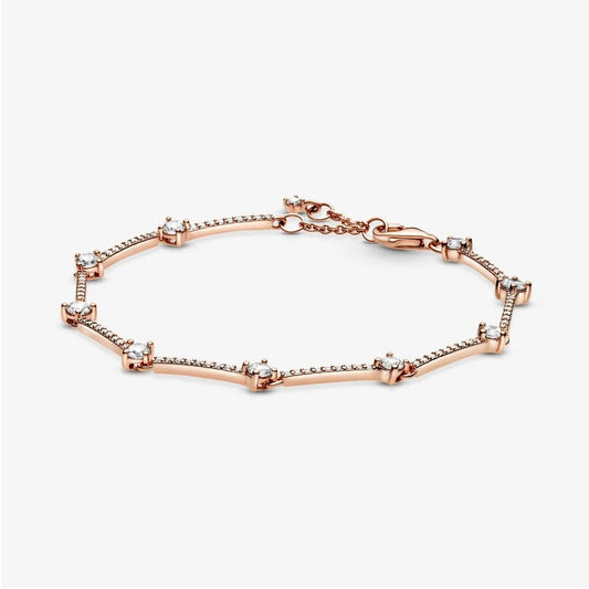 Bracciale Pandora Barre Scintillanti con Pavé 589217C01