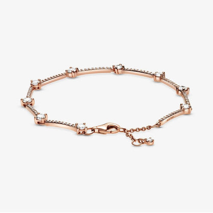 Bracciale Pandora Barre Scintillanti con Pavé 589217C01