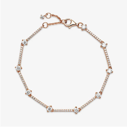 Bracciale Pandora Barre Scintillanti con Pavé 589217C01