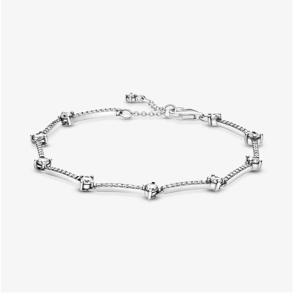 Pandora Sparkling Bars and Pavé Bracelet 599217C02