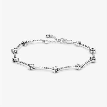 Pandora Sparkling Bars and Pavé Bracelet 599217C02