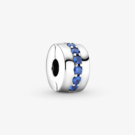 Clip Pandora Sentiero Blu Scintillante 791972C01