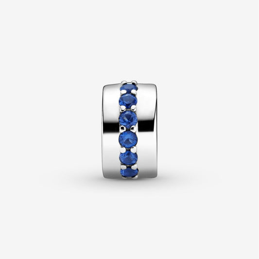 Clip Pandora Sentiero Blu Scintillante 791972C01