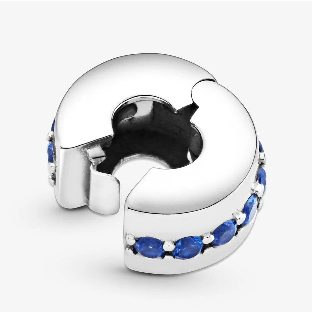 Clip Pandora Sentiero Blu Scintillante 791972C01