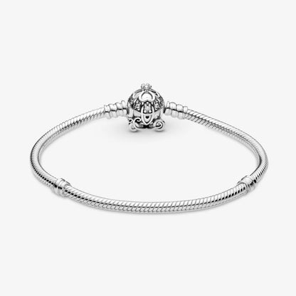 Bracciale Pandora Disney Pandora Moments con Chiusura con Carrozza a Forma di Zucca di Cenerentola 599190C01