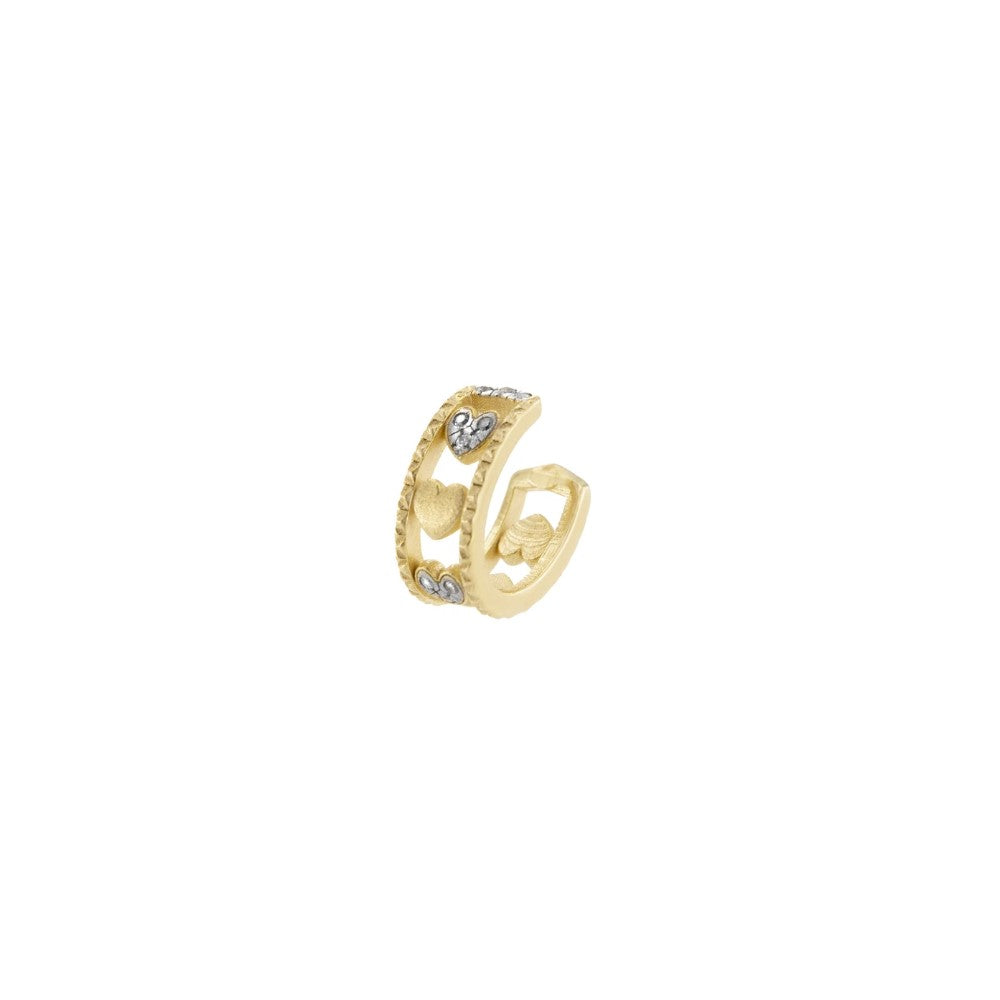 Earcuff Rue Des Mille Cuori e Borchie EARZ-008