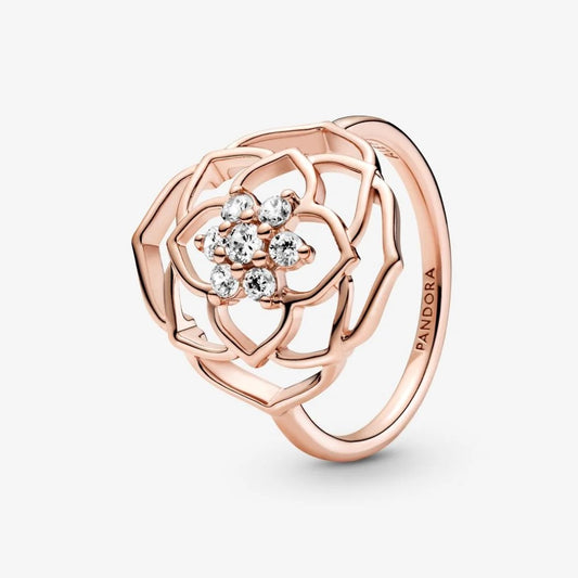 Pandora Rose Petals Scenic Ring 189412C01