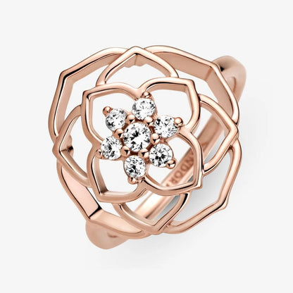 Pandora Rose Petals Scenic Ring 189412C01