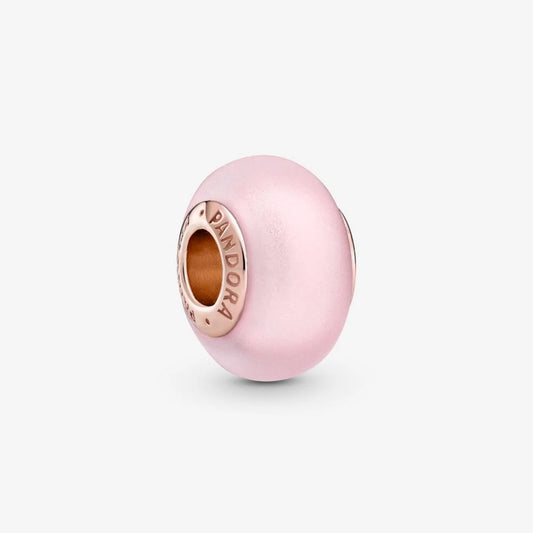 Charm Pandora in Vetro di Murano Rosa Opaco 789421C00