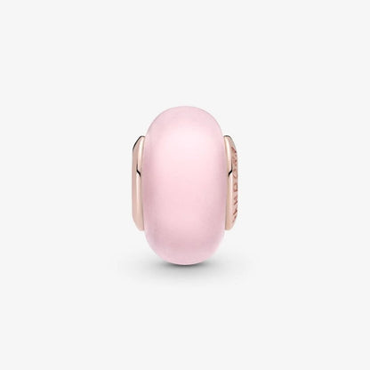 Charm Pandora in Vetro di Murano Rosa Opaco 789421C00