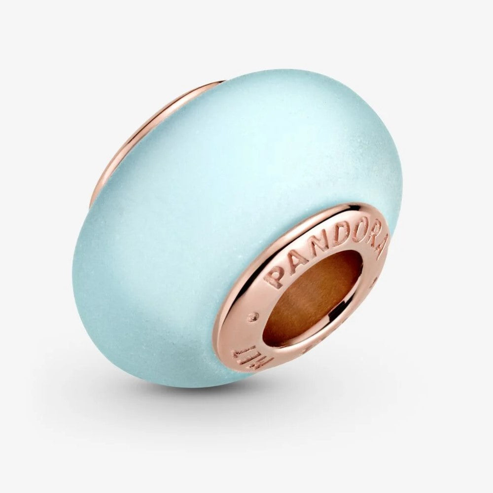 Pandora Murano Glass Charm Matte Blue 789420C00