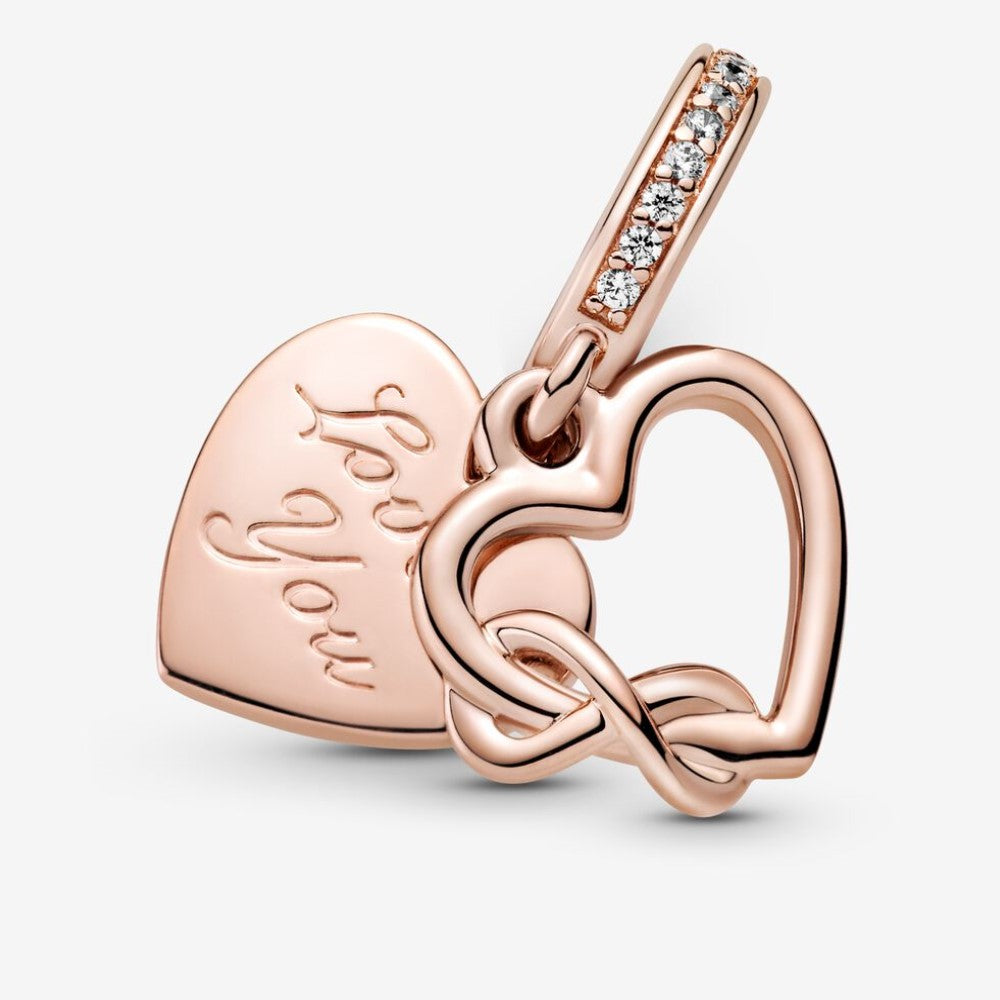 Pandora Infinite Love Heart Pendant Charm 789369C01