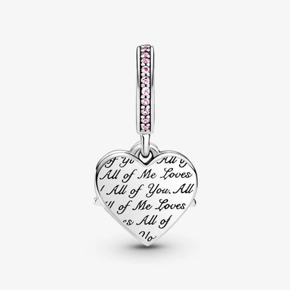 Pandora Heart and Mom Pendant Charm 799402C01