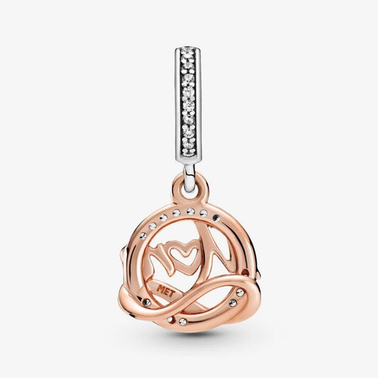 Charm Pendente Pandora Mum Bicolore 789374C01