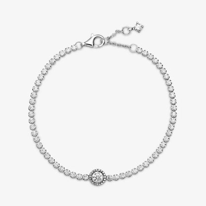Bracciale Tennis Pandora Scintillante con Punto Luce 599416C01