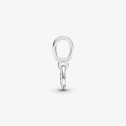 Charm Pandora Cuore Obliquo con Pavé Blu 799404C01