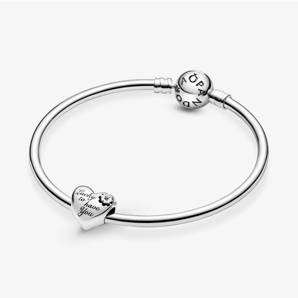 Charm Pandora Cuore e Quadrifoglio 799364C00