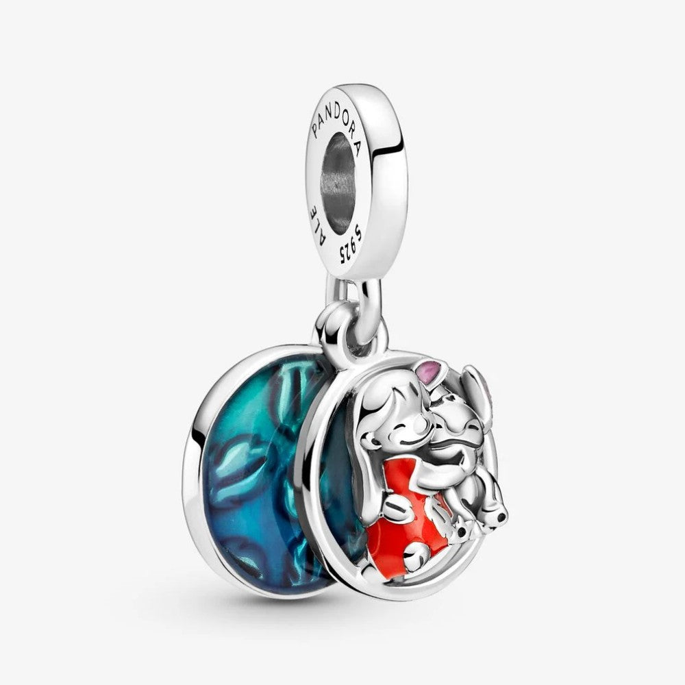 Pandora Disney Family Lilo and Stitch Pendant Charm 799383C01