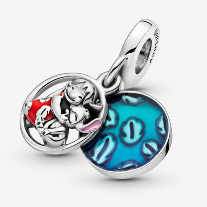 Pandora Disney Family Lilo and Stitch Pendant Charm 799383C01
