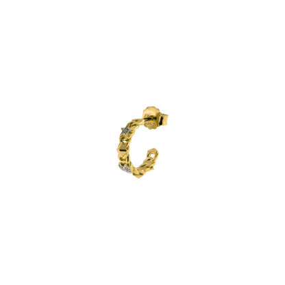 Rue Des Mille ORZ-BOCAT D1 Mono Hoop Earrings