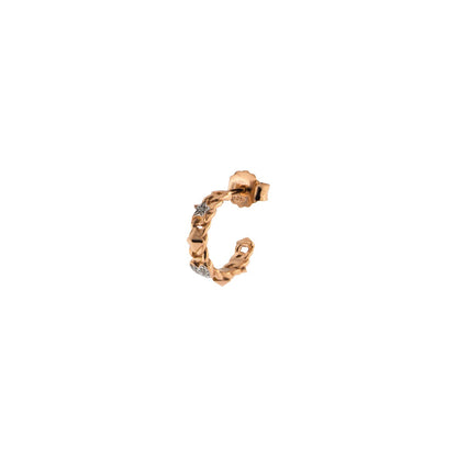 Rue Des Mille ORZ-BOCAT D1 Mono Hoop Earrings
