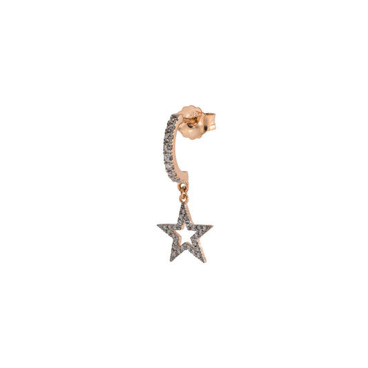 Orecchini Mono Rue Des Mille Stella Traforata ORZ-FA-TR-STE