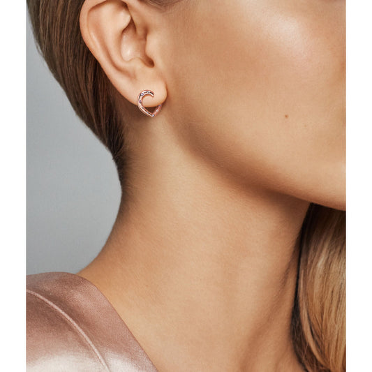 Orecchini Pandora Cuori Luminosi 287231nrpmx