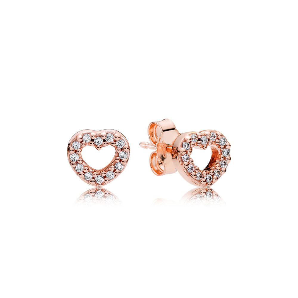 Orecchini Pandora Cuori sfavillanti 280528cz