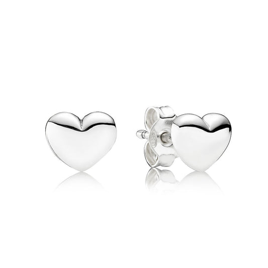 Pandora Heart-Shaped Stud Earrings 290550