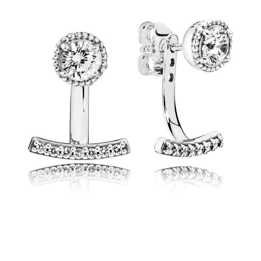 Orecchini Pandora A Lobo Eleganza Astratta 290743CZ